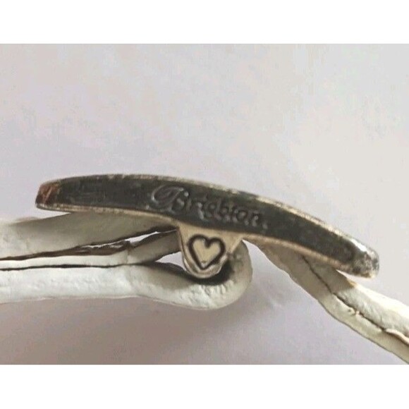 BRIGHTON Crossbody Leather Shoulder Bag Beige Fish Sea Coastal Mini Bag Vintage - Picture 8 of 10